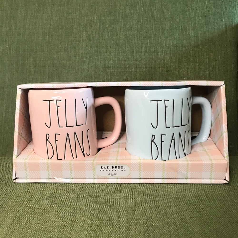Two NWT Jelly beans Mugs
